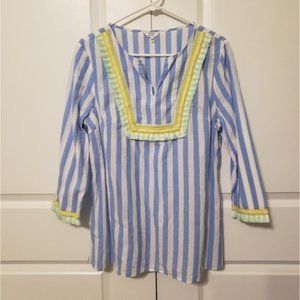 Crown & Ivy Large (L) 3/4 Sleeved Blouse